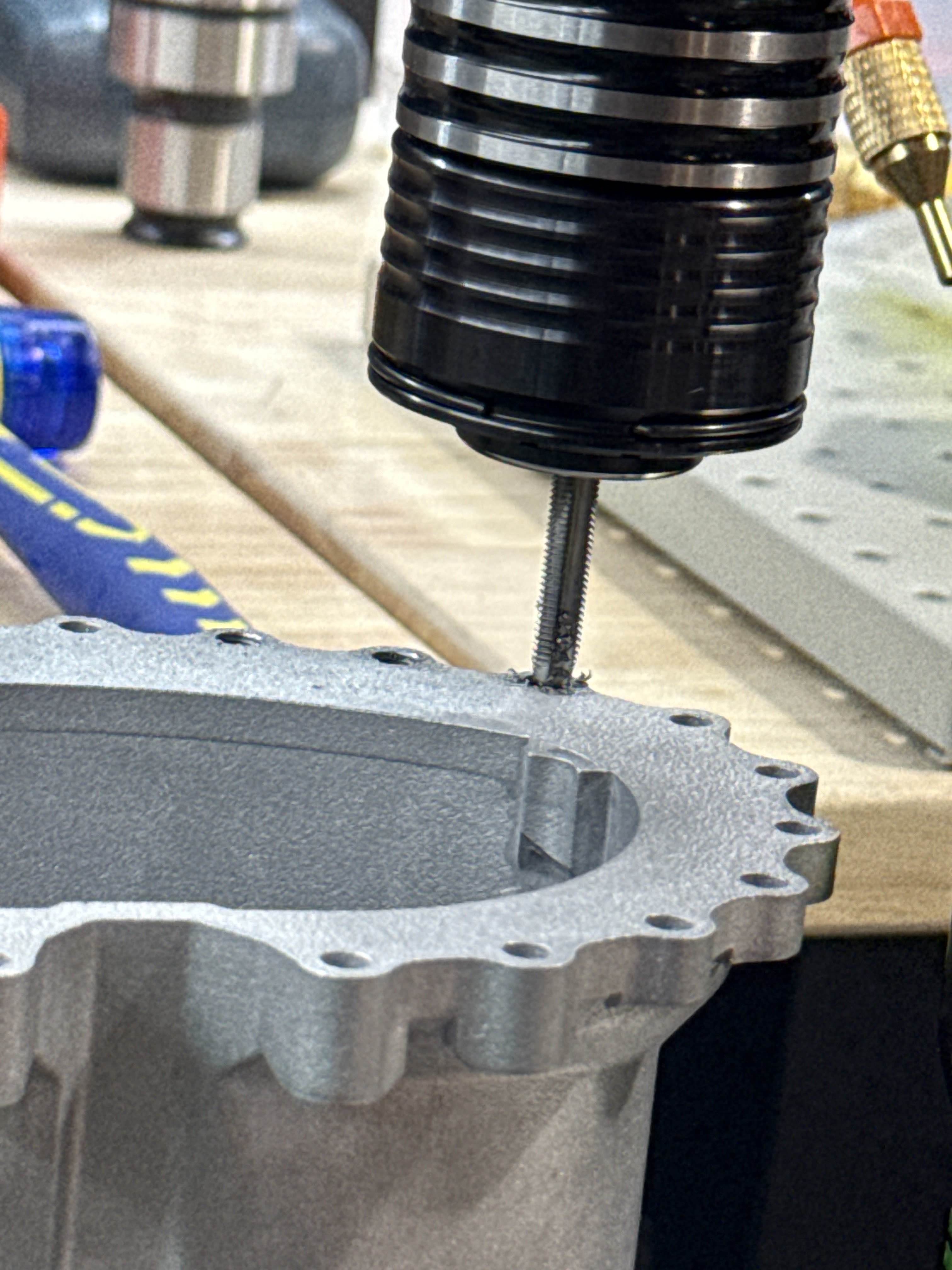 Treatment vessel manufacturing in progress