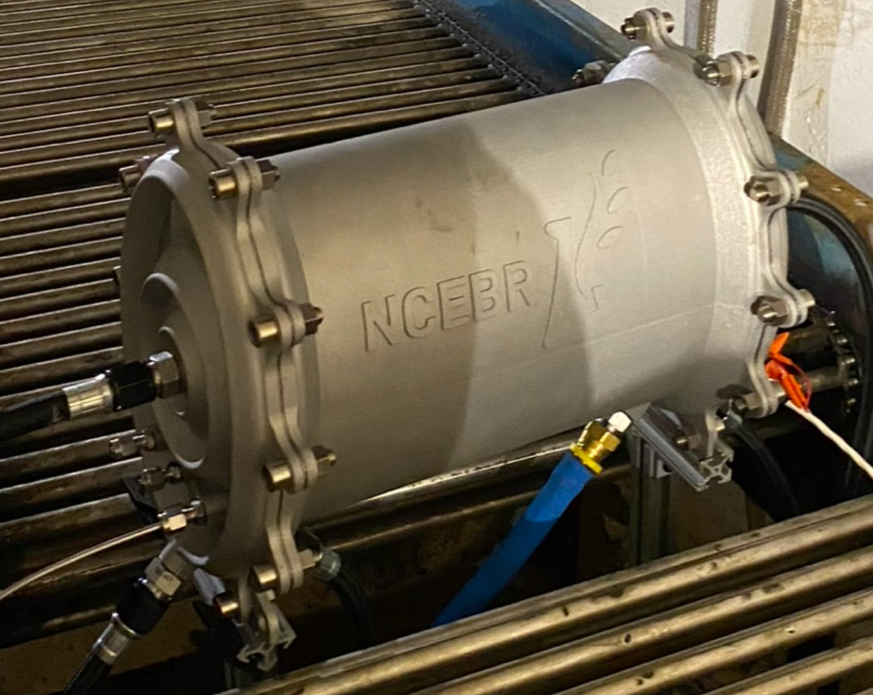 First generation treatment vessel at NCEBR